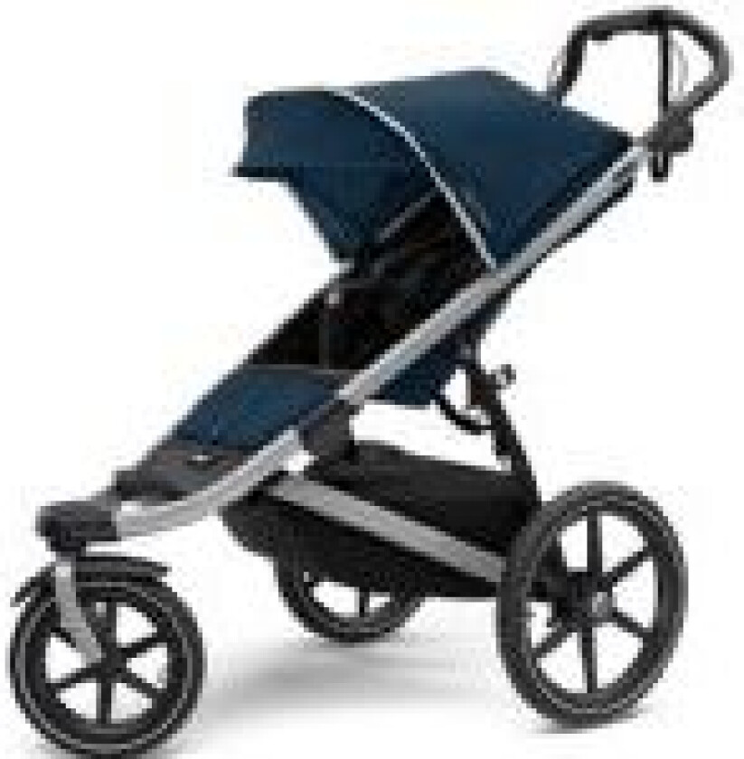 , Barnevogn, Urban Glide 2, Duo - Aluminium/majolica Blue