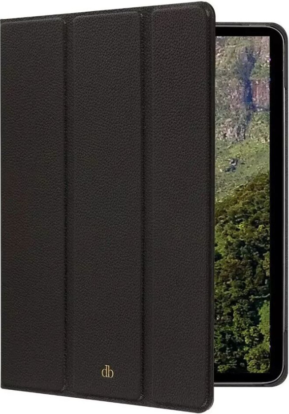 iPad 10.9" (2022) dbramante1928 Milan Flippdeksel i Skinn - Svart
