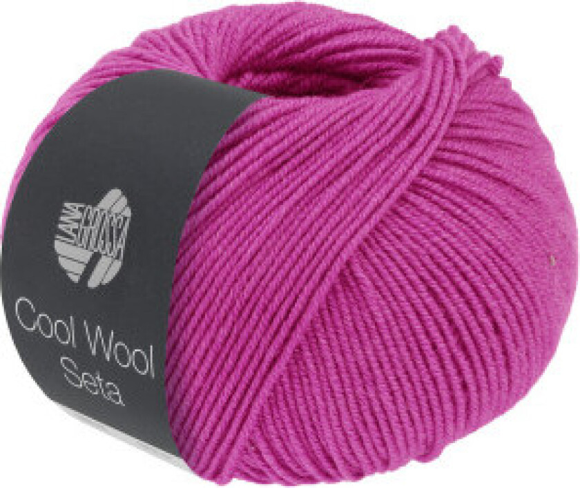 Cool Wool Seta Garn 11 Rosa