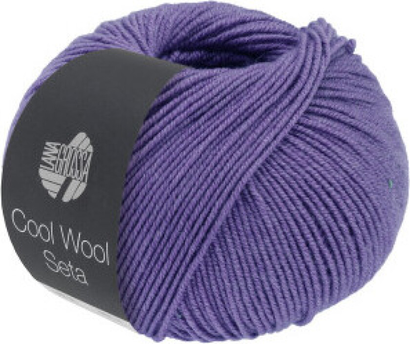 Cool Wool Seta Garn 12 Fiolett