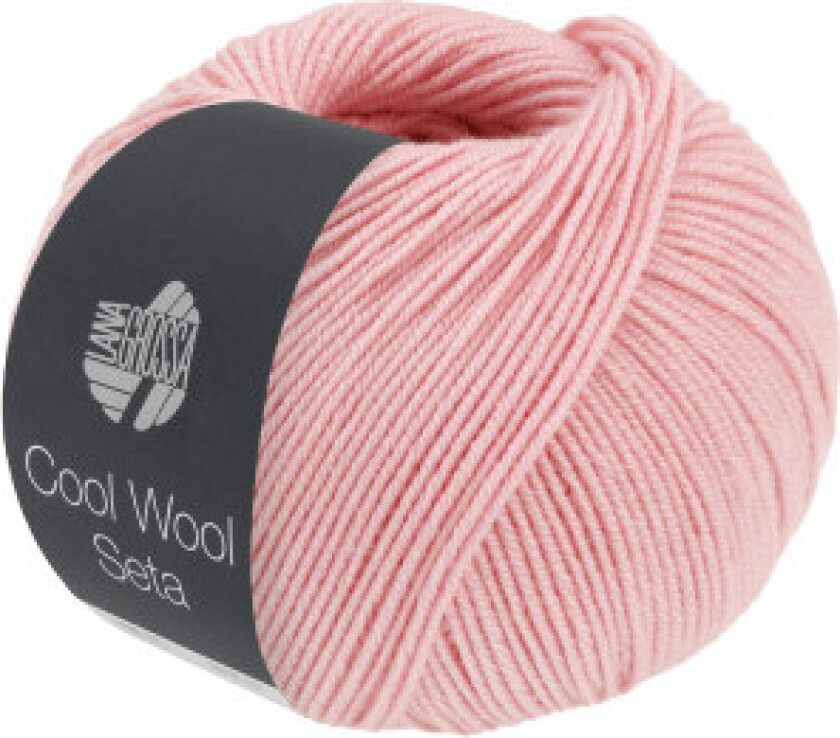 Cool Wool Seta Garn 14 Rosa