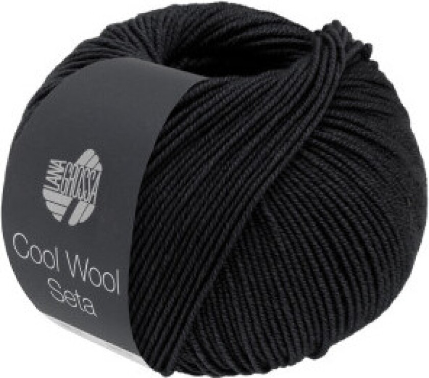 Cool Wool Seta Garn 18 Svart