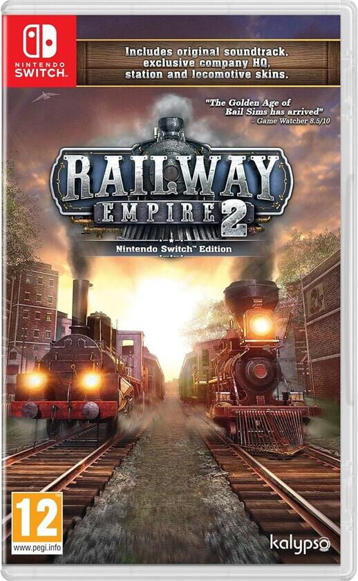 Railway Empire 2 (Deluxe Edition) - Nintendo Switch - Simulator