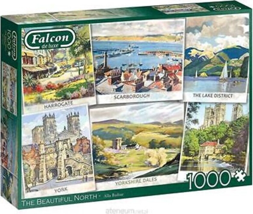 Puzzle Falcon - The Beautiful North (1000 pieces)
