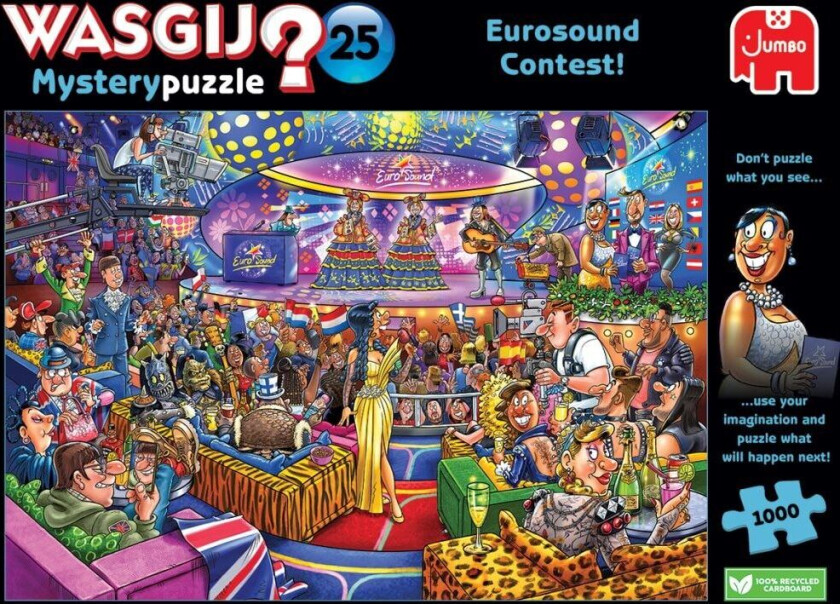 Wasgij Mystery 25: Eurosong contest (1000 pieces)