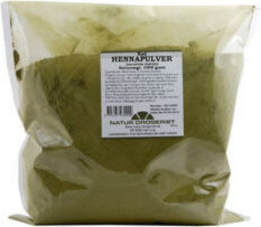 Natur-Drogeriet Henna Hårfarge Rød Pulver - 1 Kg