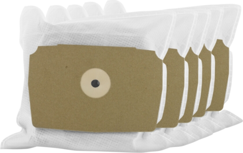 Støvsugerposer, syntetfiber, 5st.