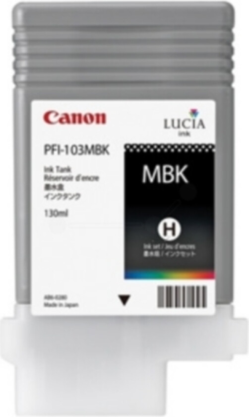 PFI-103 MBK Blekkpatron mattsvart