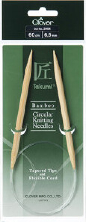 Clover Takumi Rundpinne Bambus 60cm 6,5mm