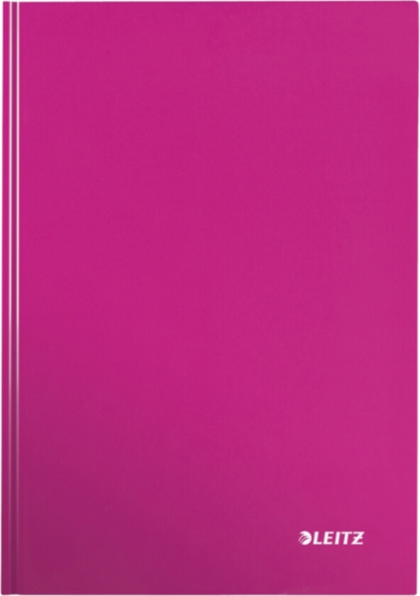 Notatbok Wow A4 linjert rosa