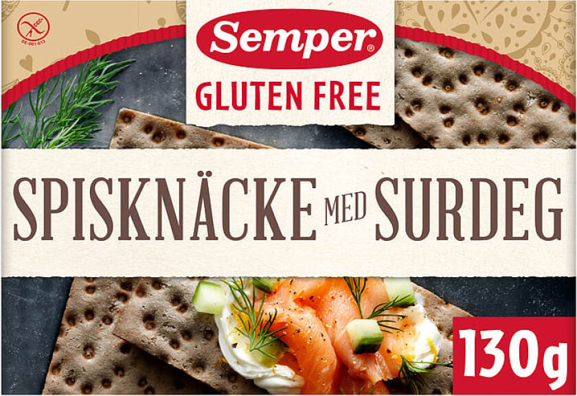 Knekkebrød m/Surdeig Gl.Fri 130g