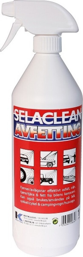 Asfaltfjerner Selaclean Avfetting, 4000 ml