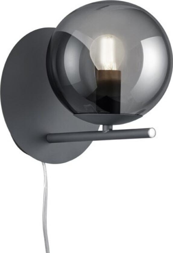 Pure vegglampe, antrasitt