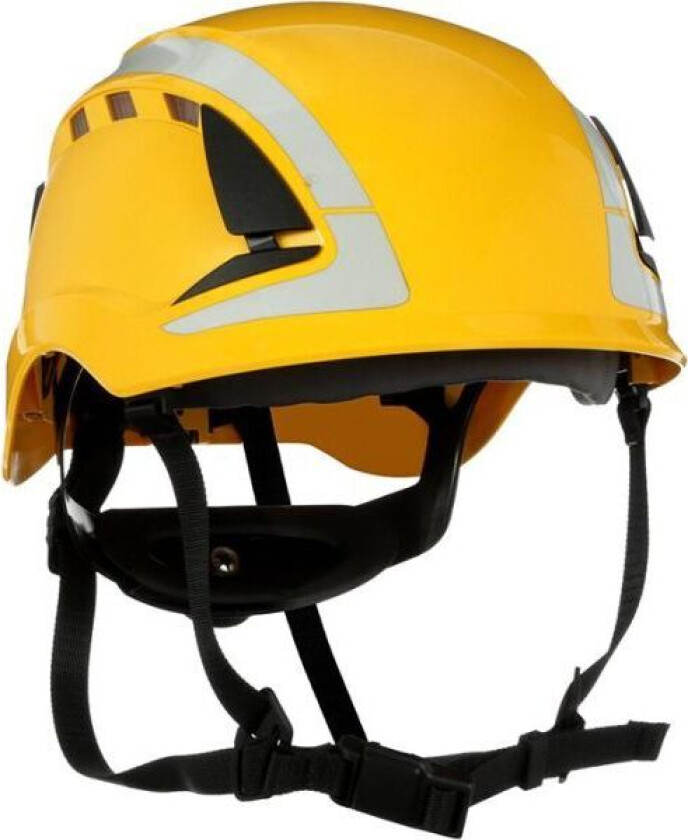 SecureFit X5002V Vernehjelm dobbelt godkjenning, ventilert, refleks Gul