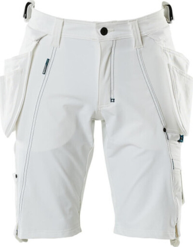 HÅNDVERKERSHORTS HVIT C60