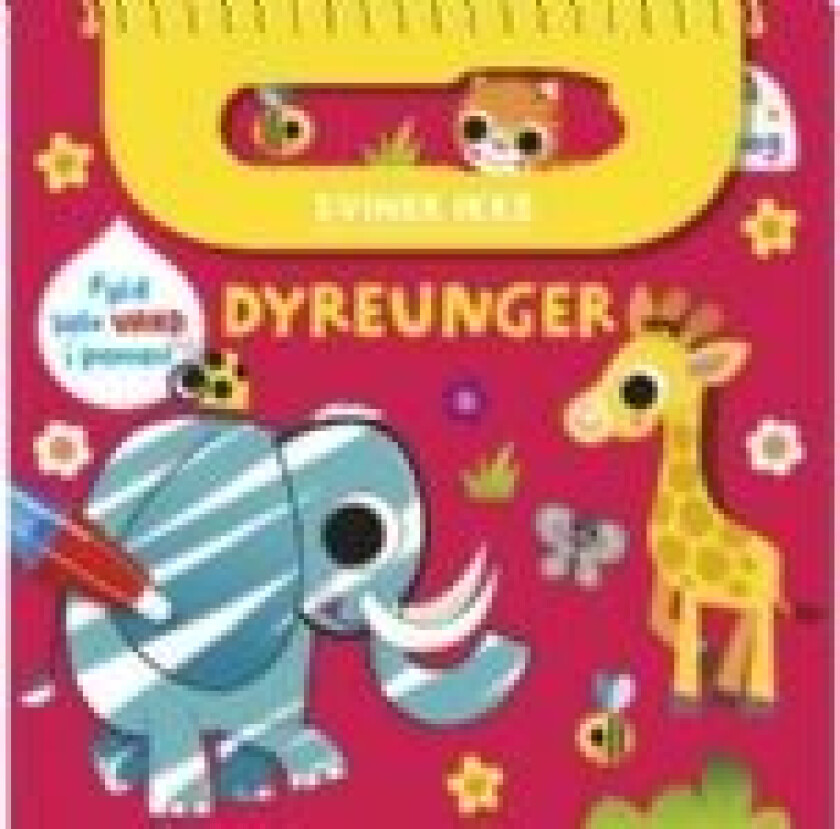 Magisk malebog for de mindste: Dyreunger