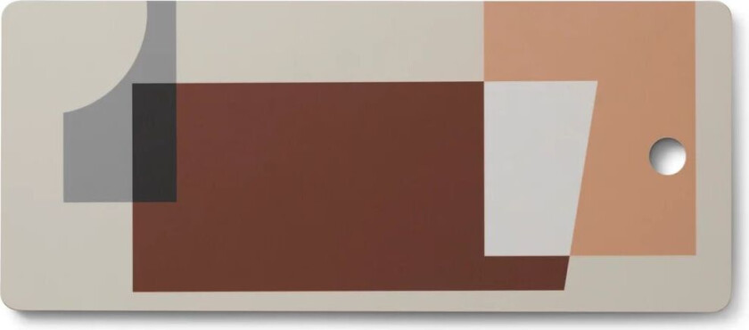 Applicata A tribute to colour - skjærefjøl Clay - 40x17 cm