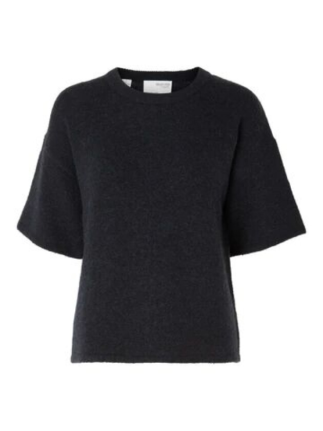 Maline-Liliana 2/4 Knit O-Neck - Dark Sapphire Melange XS