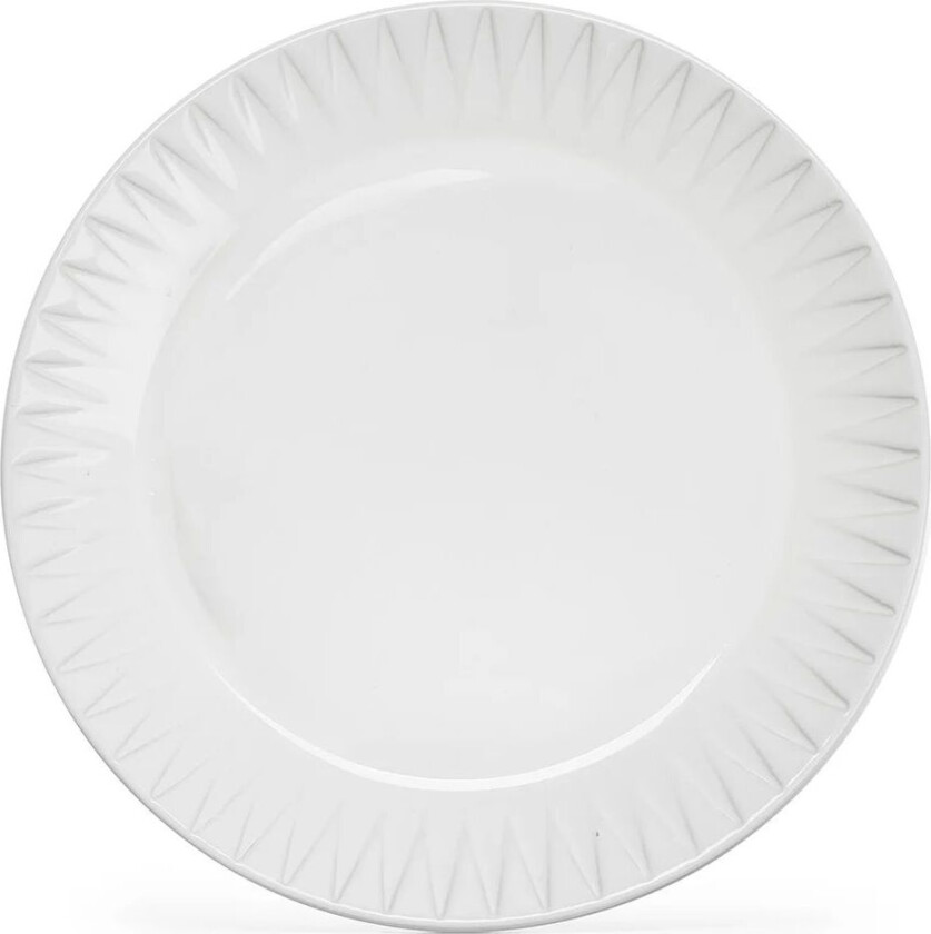 Coffee & More tallerken Hvit