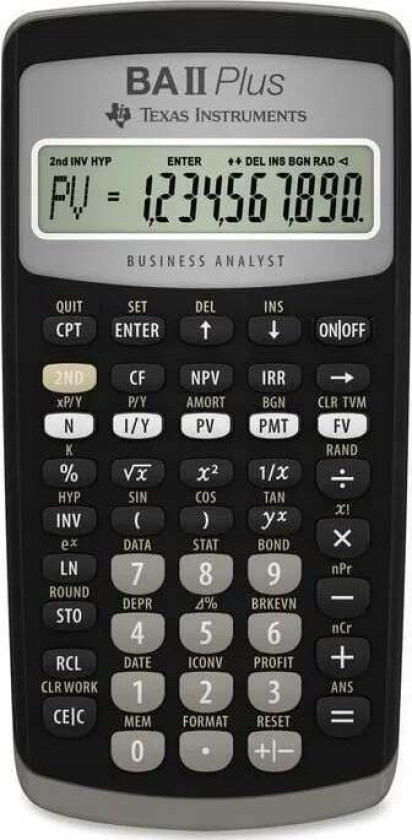 - BAll Plus Financial Calculator UK Manual