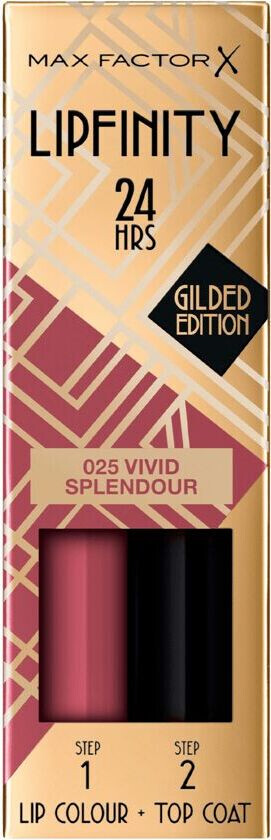 Lipfinity Lip Colour #025 Vivid Splendour 2.3ml + 1.9g