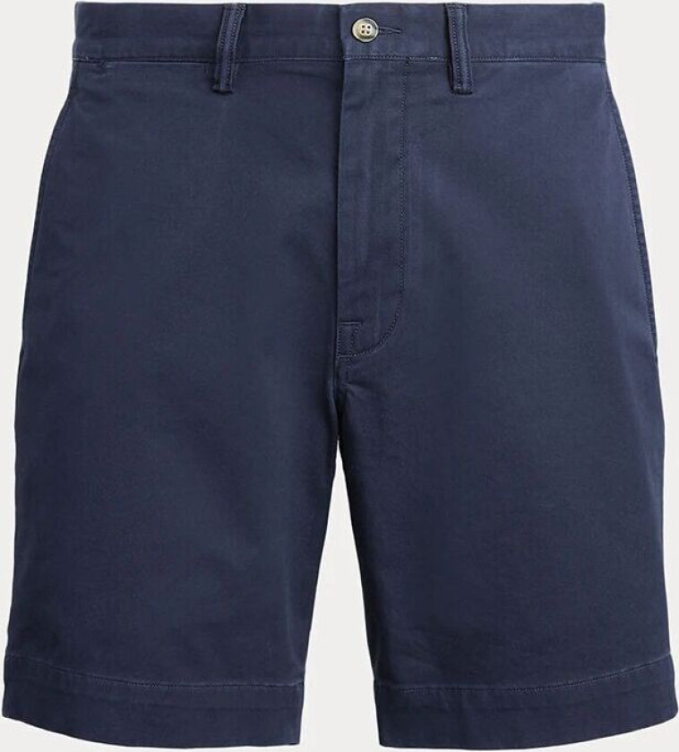 Stretch Straight Fit Chino Shorts Herre Navy 30
