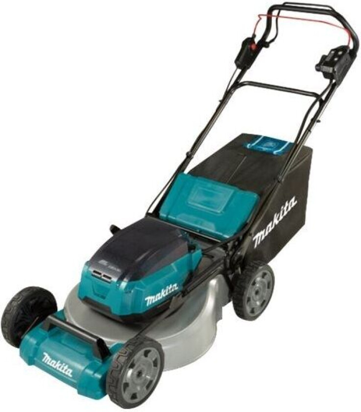 DLM462PT4 - Gressklipper - trådløs - 18 V - 5 Ah - 2 batterier, inkludert lader - 2500-3300 rpm - 46 cm - 39 kg