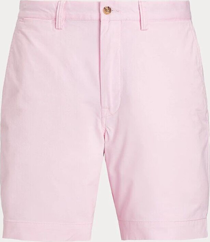 Stretch Straight Fit Chino Shorts Herre Rosa 36