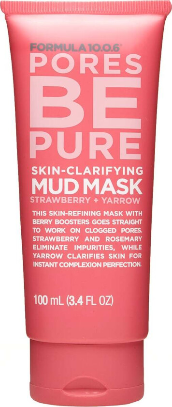 Pores Be Pure Skin-Clarifying Mud Mask, 100 ml Ansiktsmaske