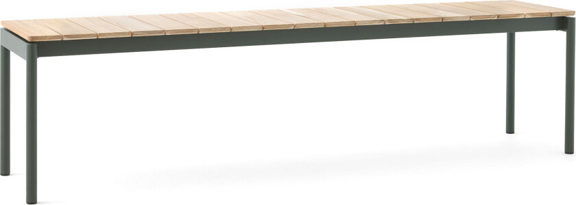 Bilde av &Tradition Ville AV28 benk large 180x40 cm Bronze green