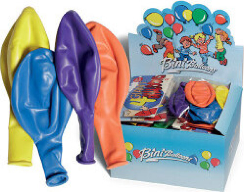 Ballonger Gigant Ass. farger Ø42cm - 4 stk