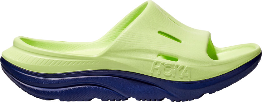 Ora Recovery Slide 3 Junior Llw/Lettuce/Bellwether Blue 36 2/3