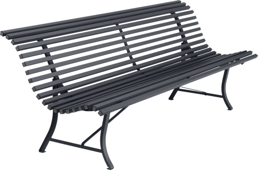 Louisiane Bench 200 cm Anthracite 47