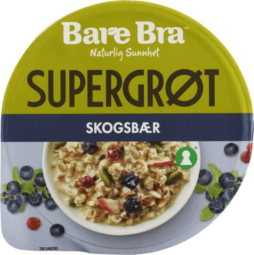 Supergrøt Skogsbær 57g