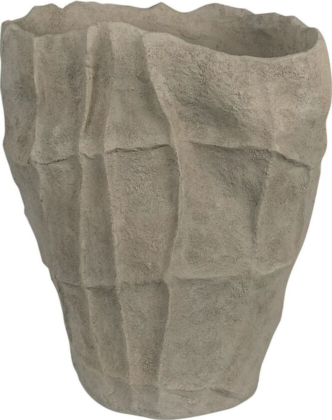 Art piece artistic vase 33,5 cm Sand