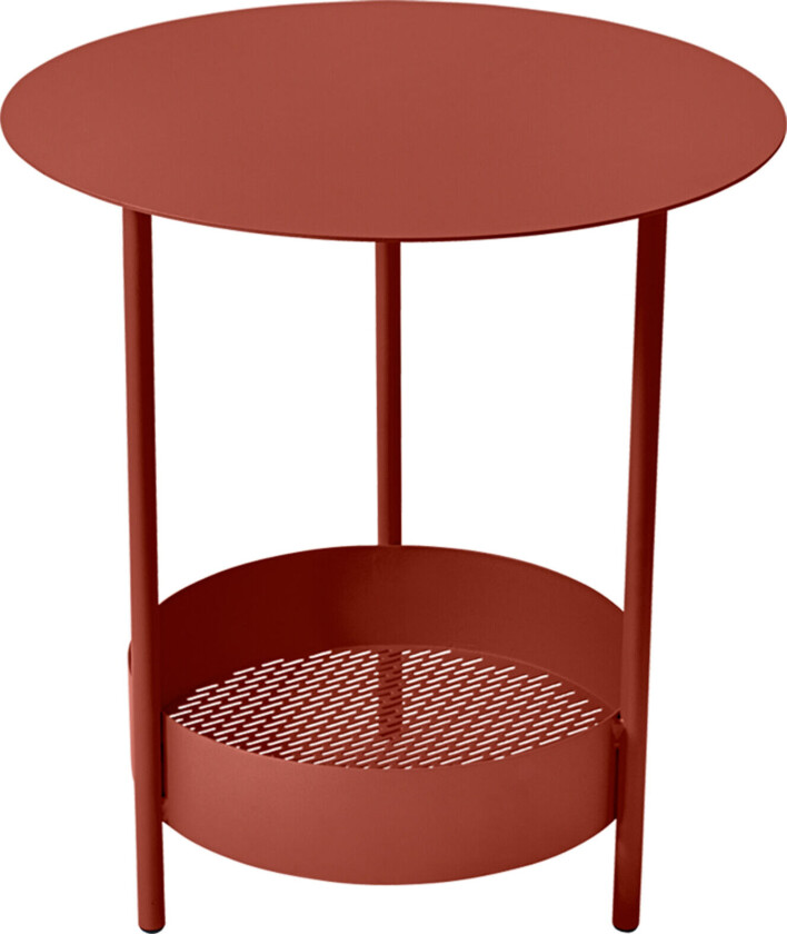 Salsa Pedestal Table Red Ochre 20