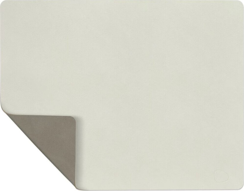 Nupo bordbrikke vendbar square L 1 stk. Linen-Flint Grey