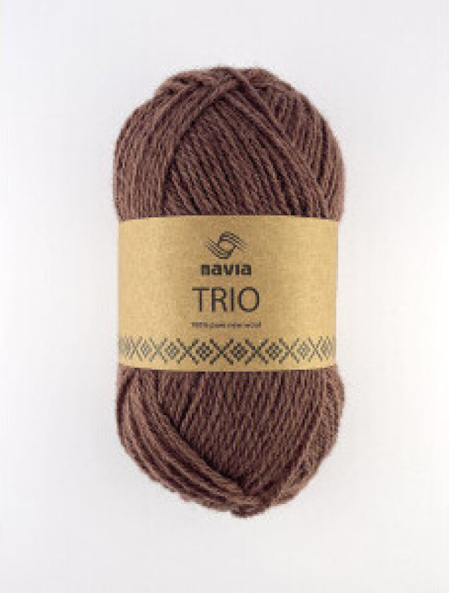 Trio Garn 376 Muskatnøtt