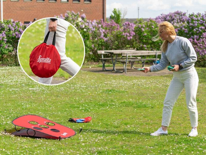 Bærbart Cornhole-spill - Spralla