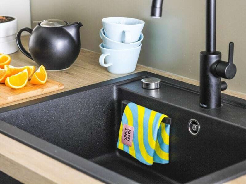 Bilde av HAPPY SiNKS Oppvaskklutholder Svart