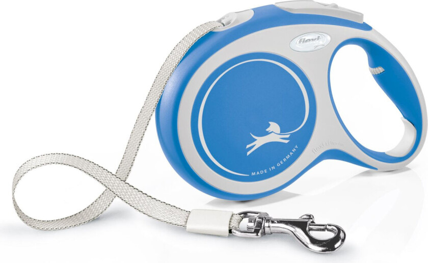 New Comfort Hundebånd Blå L - 8m