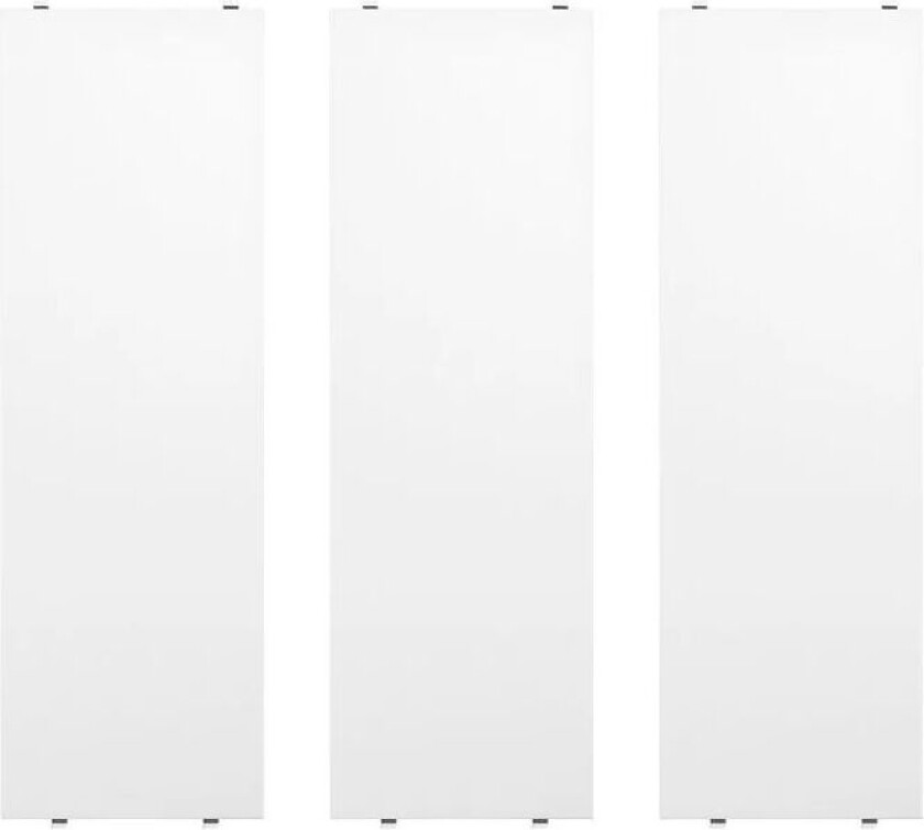 Hylle 58 x 20 cm (3-pakning) Hyllplan 58x20 cm (3-pack) Vit