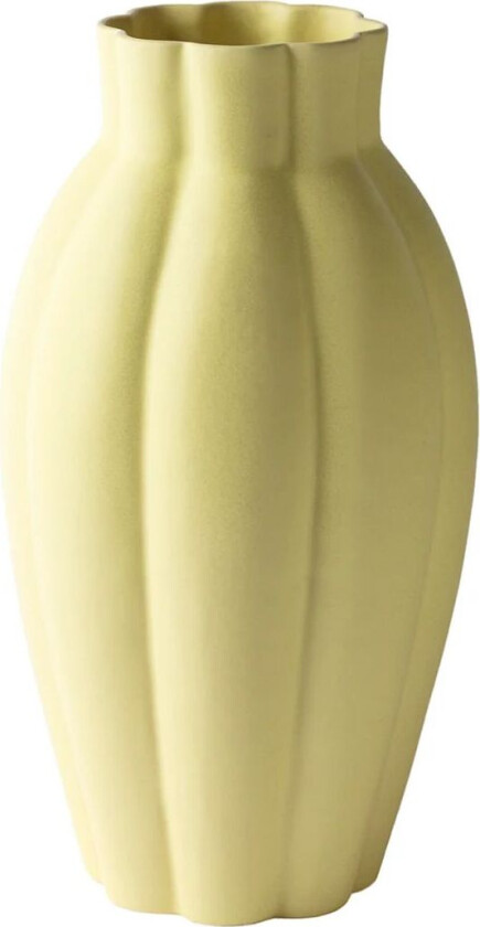 Birgit vase 35 cm Pale Yellow