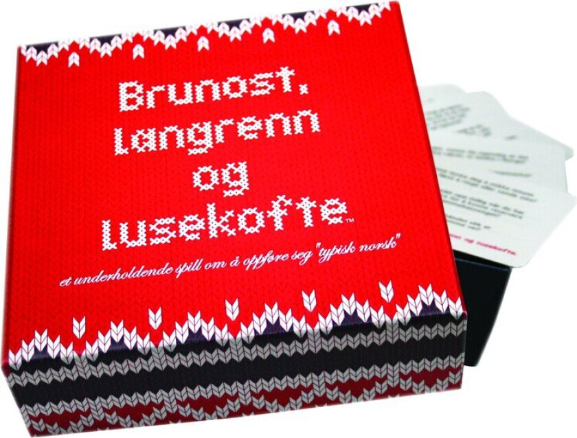 Brunost, langrenn og lusekofte - Spørrespill