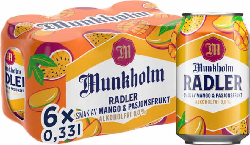 Radler Mango/Pasjon 0,33lx6 boks