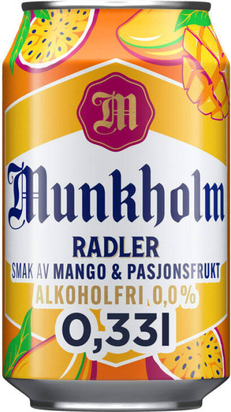 Radler Mango/Pasjon 0,33l boks