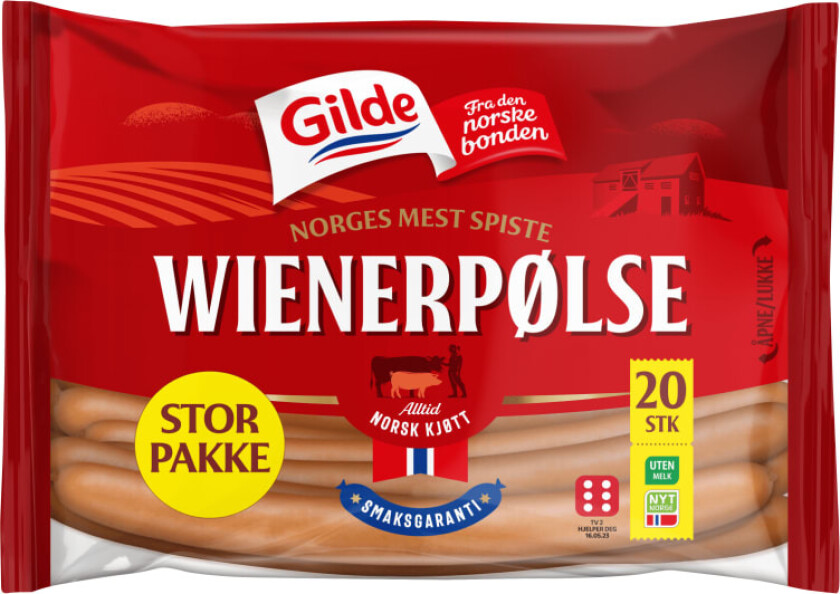 Wienerpølse Ca1,3kg