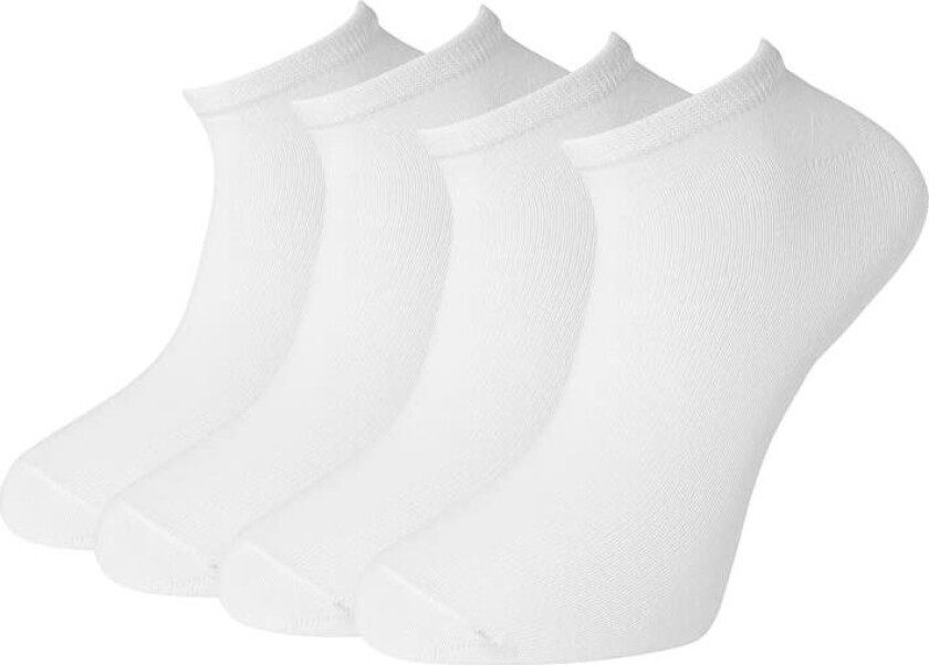 Ankle Socks X4 White 37-40 pr