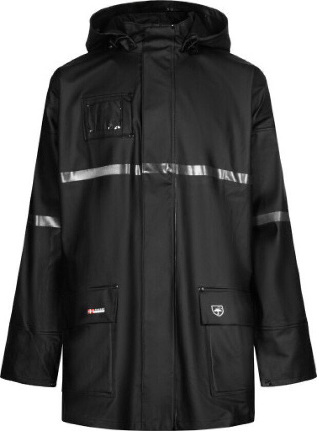 Regnjakke LR7015 svart L