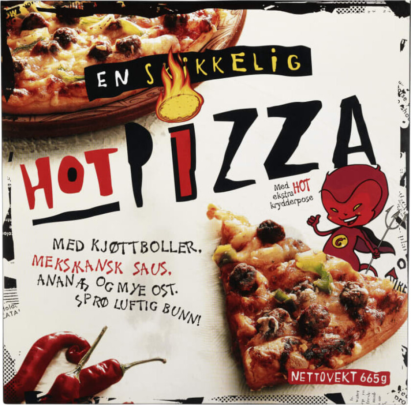 Terina Pizza Hot 665g